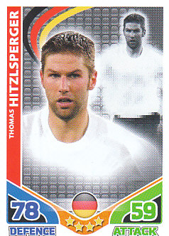 Thomas Hitzlsperger Germany 2010 World Cup Match Attax #100